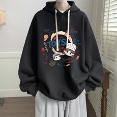 8XL连帽卫衣男大码胖子帽衫大号运动服WY2385-P35，男装卫衣，电商A040