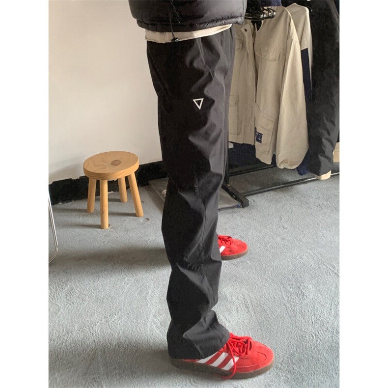 【有货】XXK324CC-特P40三角标裤子男女直筒宽松休闲裤，男装休闲裤，星座1007（原301D）