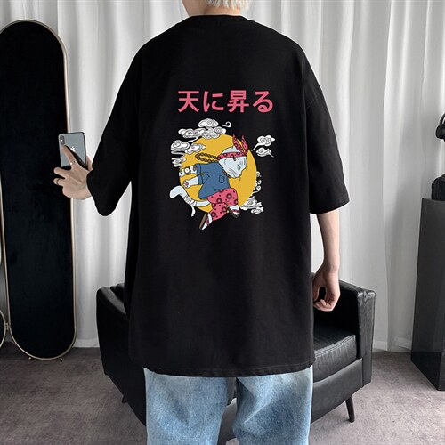 DX17012-P20纯棉短袖t恤男大码半袖打底衫宽松体恤衫港风，男装T恤，电商A040