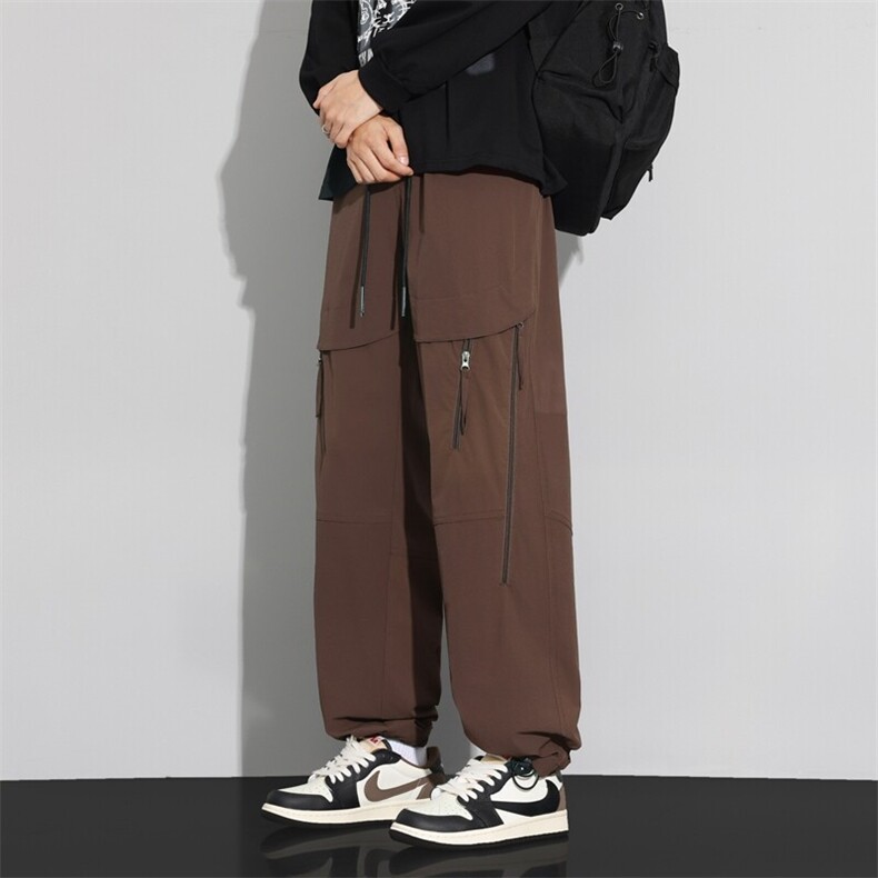 秋季现货工装裤子男宽松潮牌直筒束脚裤DSA157-1-K2508-特P50,男装工装外套,电商A157-1