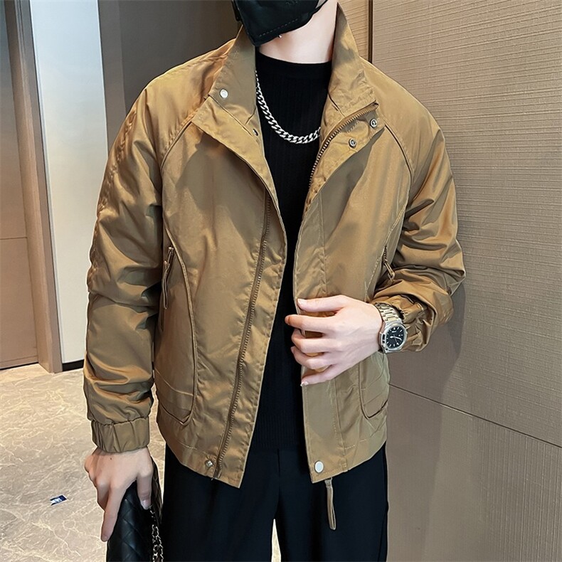 工装外套男新款潮流短款夹克衣服男士春秋款上衣,男装夹克,星座1013