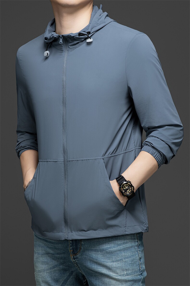 B-N7310夏季男士透气皮肤衣速干外穿防晒服薄款户外免烫外套,男装防晒衣,电商B360