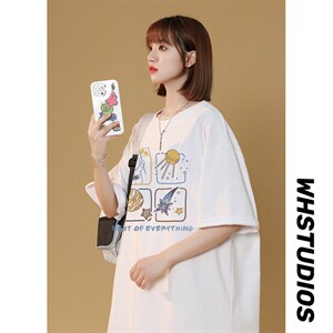 2024夏季中性风短袖t恤男刺绣学生纯棉宽松416B-1-DT217-P25 限39图片