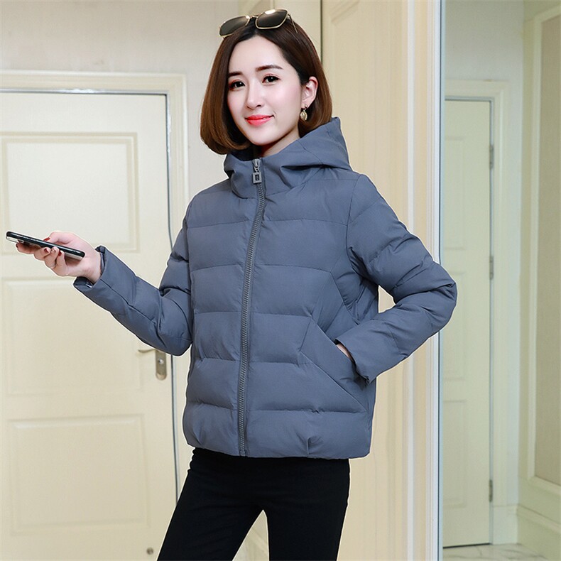 2023年冬装休闲时尚短款棉衣/棉服气质百搭,女装棉衣/棉服,依倍林