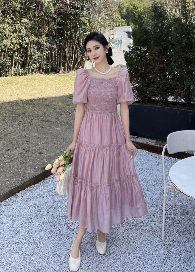 [现货]收腰款连衣裙，三色、三码，女装连衣裙，依柏璐(1F)