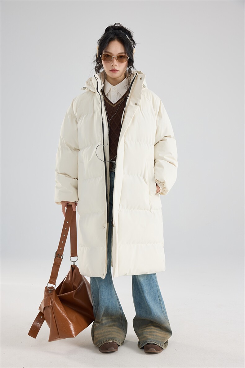 秋冬季长款棉服新防寒棉衣外套2025过膝棉袄宽松HZ8817-P108,男装棉衣,星座610B-1