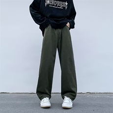 复古牛仔裤美式oversize裤子男小众设计感vintage工装裤NK330-p42，男装牛仔裤，星座1008-1