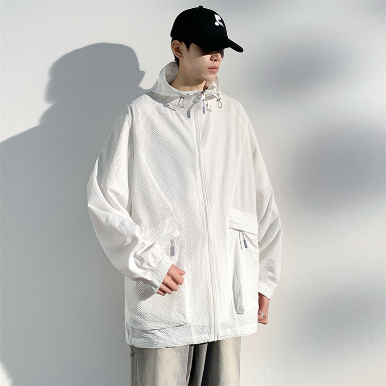 主推防晒服男款夏季薄款户外透气宽松防晒衣男F0668-P55,男装防晒衣,星座308B-2