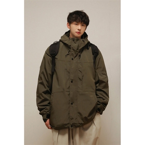 1506/QW10120/P34外保暖三合一冲锋衣防风防泼水可拆卸连帽登山服图片