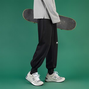 K12117-P40加绒-P50束脚纯棉运动裤男士休闲裤大码宽松卫裤男,男装休闲裤,电商A040
