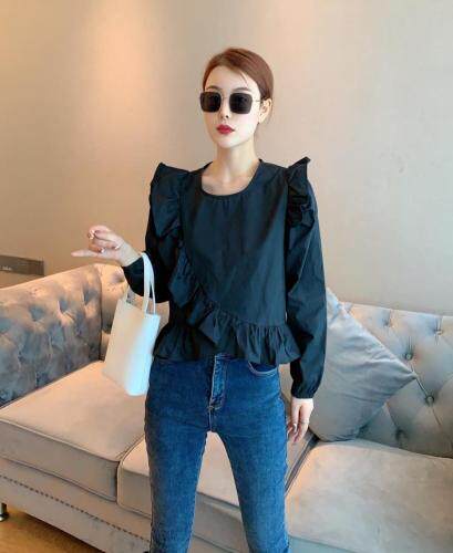 秋装新款花边小衫，其它，8+9