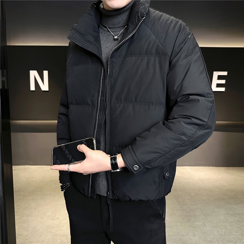 标50绒立领男士羽绒服冬季2025新款加厚外套A313-58030-P185,男装羽绒服,电商A313