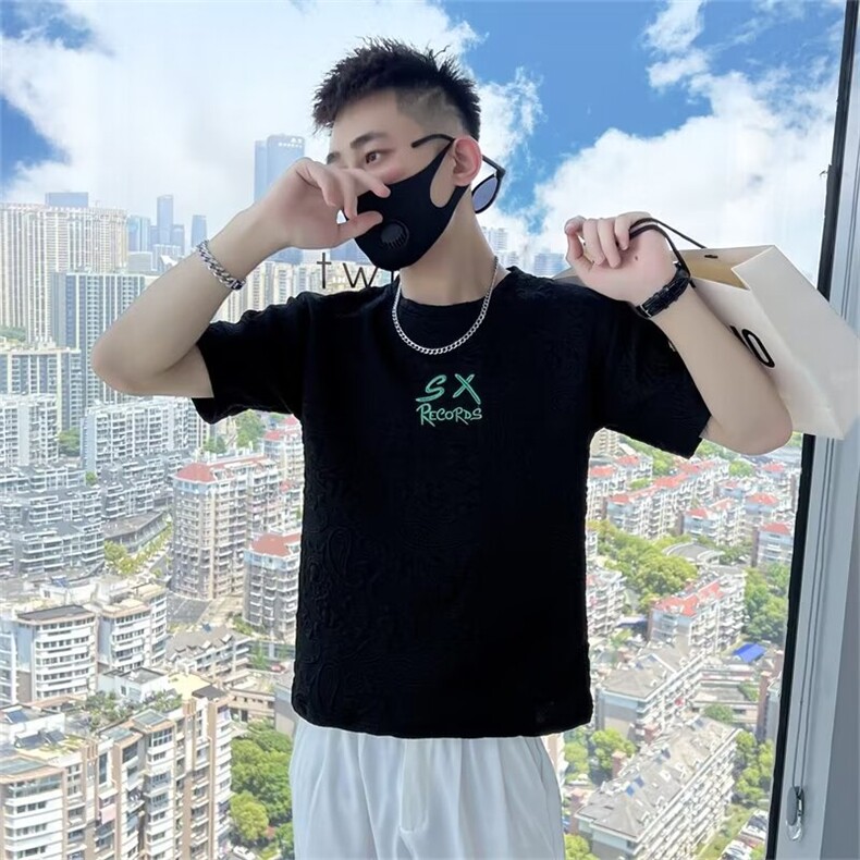 圆领短袖t恤男夏季薄款新款内搭夏季打底衫T205,男装T恤,星座1116A-2（原606A-1）