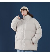 冬季外套青少年中性风棉衣休闲纯色百搭男女上衣A177-M288-P50，男装棉衣，电商A177