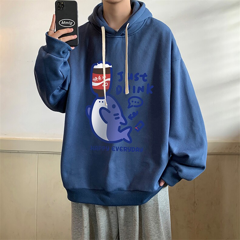 连帽卫衣男大码胖子帽衫大号运动服WY2450-P35,男装卫衣,电商A040