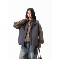 90%绒新标有报告短款宽松羽绒服马甲上衣Y996/P190现货，男装羽绒服，星座202-3