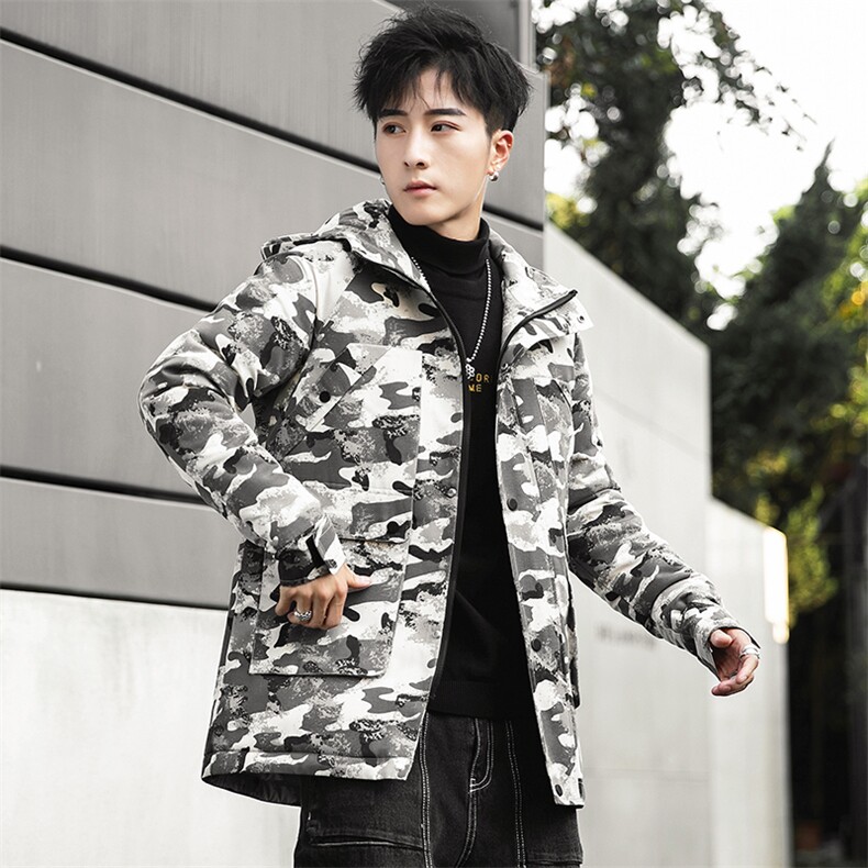 男士休闲连帽加厚保暖棉衣外套棉服棉袄冬季防寒开衫男装M993,男装棉衣,电商B226-2（原B217-2）