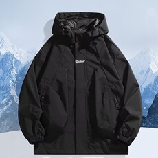 冲锋衣外套男秋季2025新款户外登山服潮牌休闲工装夹克W6621-P47，男装夹克，星座412-1