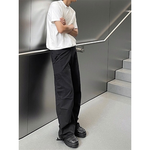 B221 美式ins街头hiphop宽松工装休闲裤子 LK23122-P65 控88图片