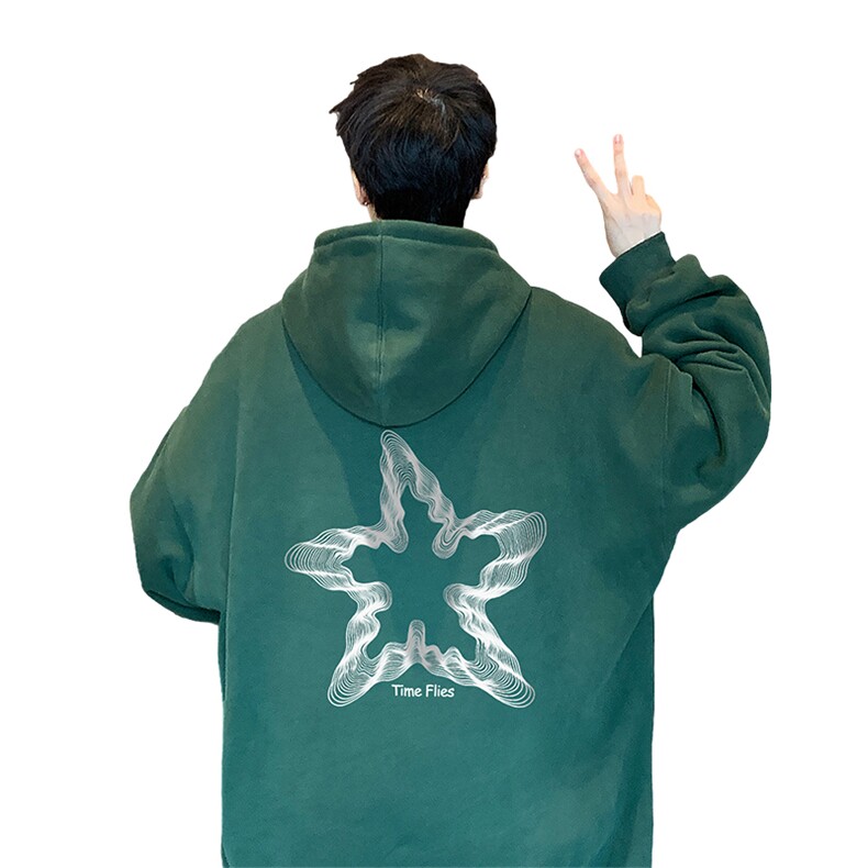 ！连帽圆领卫衣男装港风帽衫男LM174-P35,男装卫衣,电商B367