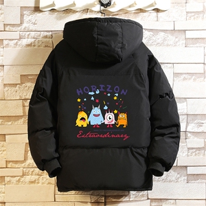 控128加绒面包服男大码羊羔毛棉衣男MY16355-P100图片