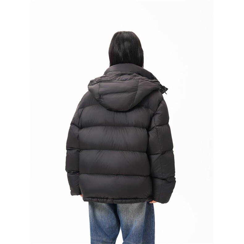 90%绒新标有报告连帽撞色韩版宽松羽绒服外套Y990/370现货,男装羽绒服,星座202-3