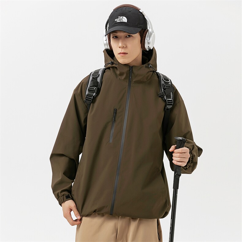 高品质连帽夹克男潮流宽松休闲外套A161-9282-P65,男装夹克,电商A161