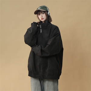 JK211/P65春装新款个性刺绣立领扎染设计潮牌夹克男美式外套图片