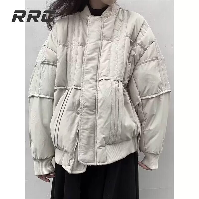 日系流行简约百搭拼接工装棉衣新款原宿潮流ins气质文艺MF359-P95，男装棉衣，星座412-3