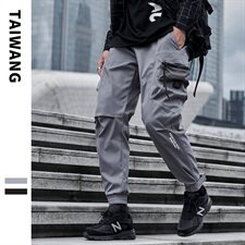 2021秋冬季新款潮牌男士工装裤男宽松休闲裤子A438-5125，男装休闲裤，电商A438