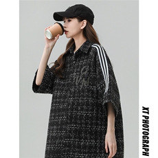 1小香风印花大码M-5XLDCS9018P45DK8797P40套装DTZ9028P85，男装休闲套装，星座226-2