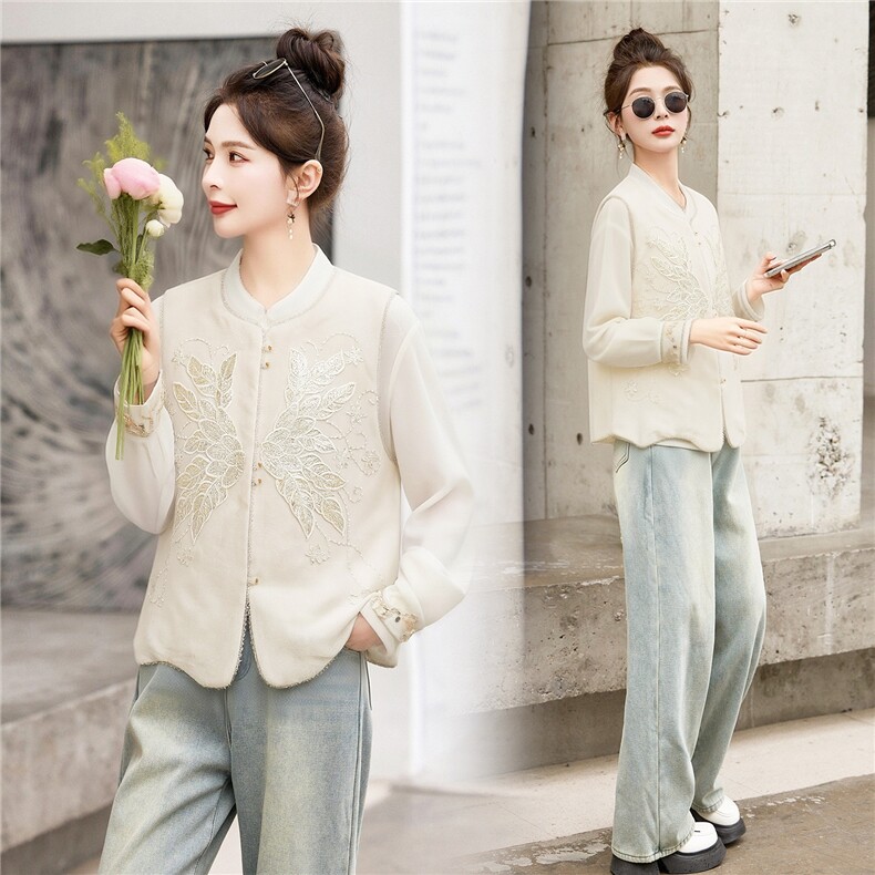 2026年春季马甲，女装马甲，浪花E族（衣布洛）