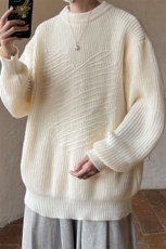 8XL-M特大码毛衣男高品质加厚宽松胖子毛衣针织衫MY1201P58控78，男装针织衫/毛衣，电商D206-1