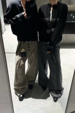现货~秋冬几何针织提花开衫毛衣外套MY2585批68，男装针织衫/毛衣，星座1411A-6