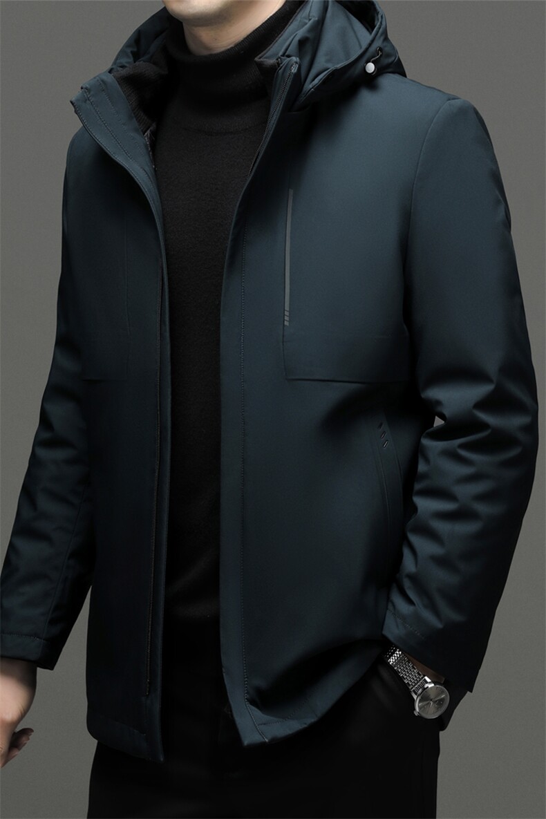 CSYR92207钱塘2020-2冬季厚款商务休闲中年男士羽绒服外套P285,男装羽绒服,钱塘207-2