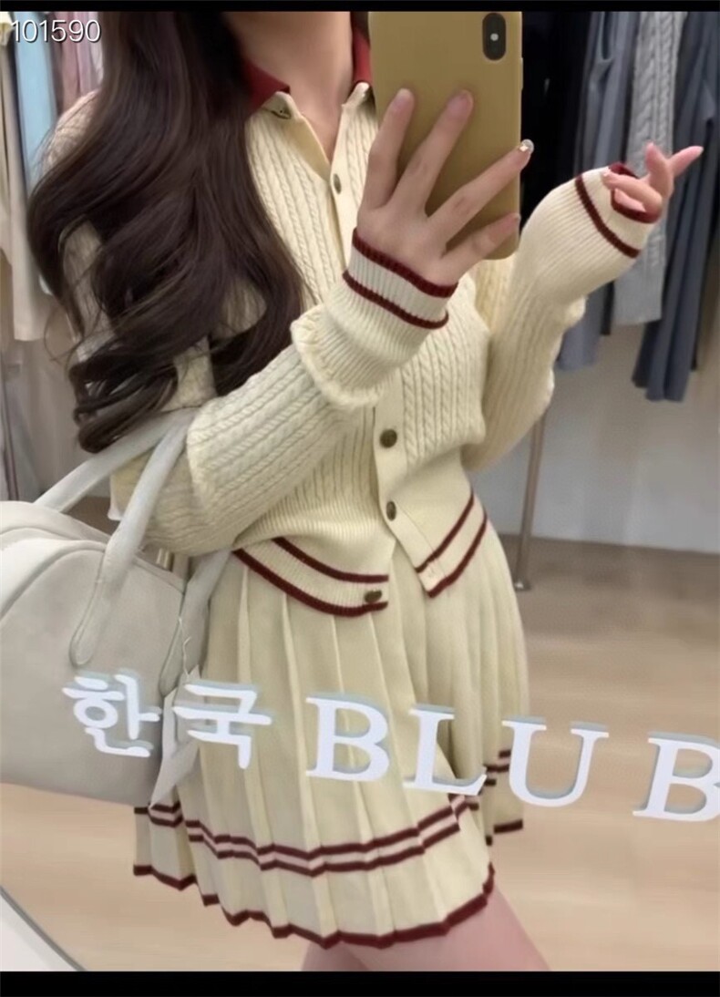 2025年秋季新款polo刺绣小马针织开衫，女装针织衫/毛衣，织己羊绒