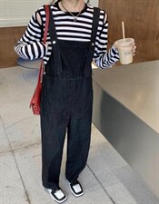 牛仔背带裤，其它，肆尔