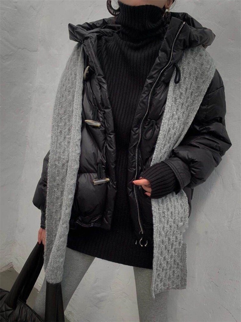 2020白鸭绒羽绒服，女装羽绒服，曼希野