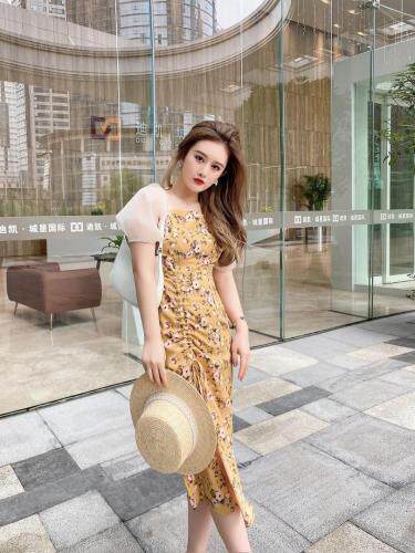 【现货】艾丹迪蔓雪纺连衣裙，女装连衣裙，艾丹迪蔓