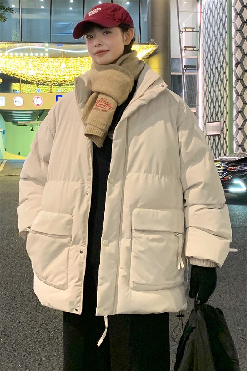 冬上新加棉加厚棉服潮中性风立领棉衣外套男女8349-P115控价158,男装棉衣,电商A441-1