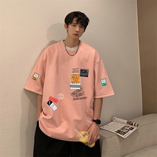 麂皮绒短袖t恤男大码半袖男JD82121-P25，男装T恤，电商A040