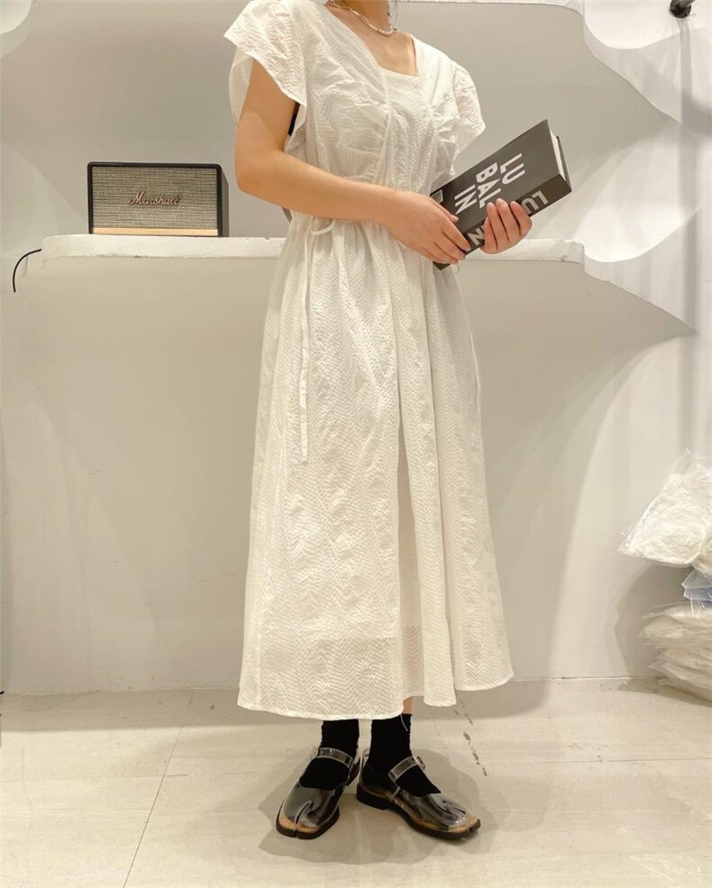 现货新款定制面料连衣裙，女装连衣裙，素名