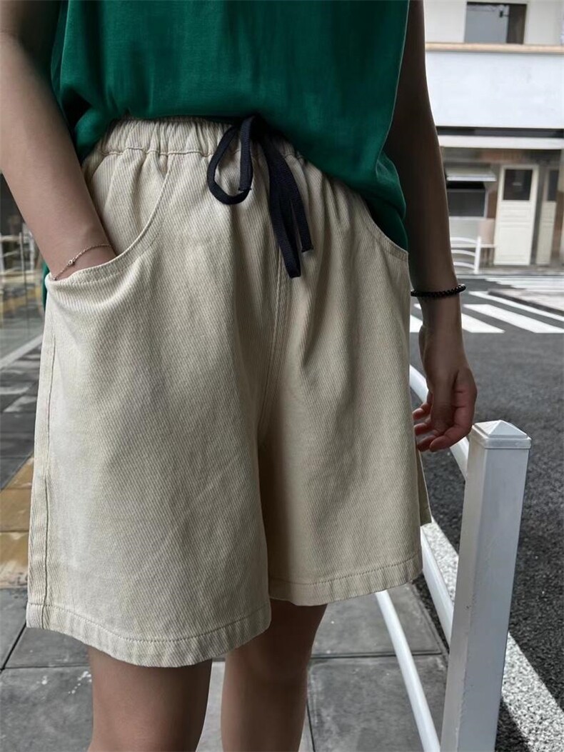 夏款新款休闲抽绳百搭短裤，其它，JIAN.Z 简.站