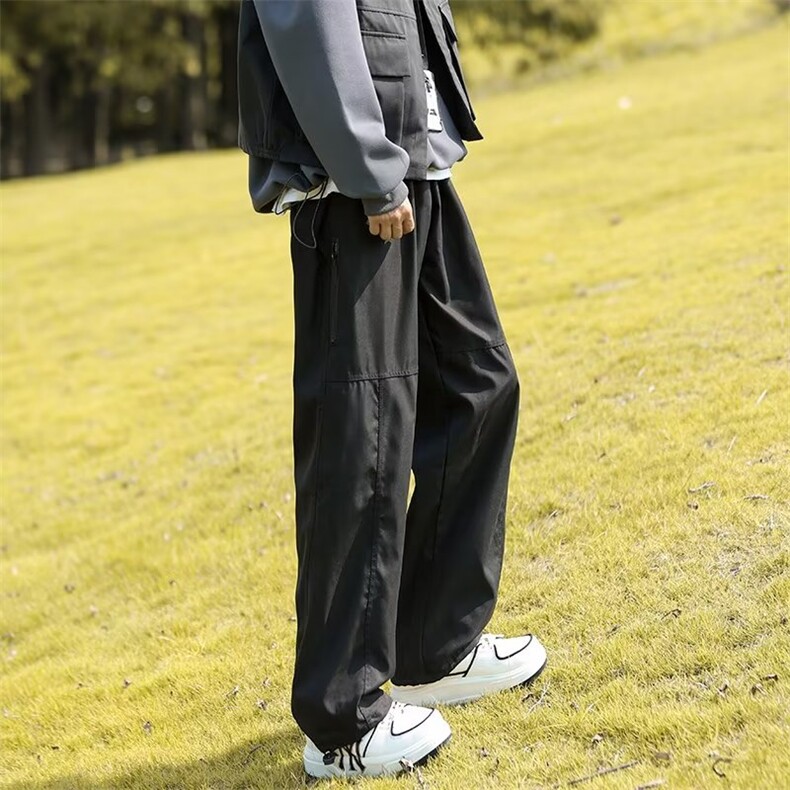 日系户外冲锋裤男潮牌机能痞帅设计感宽松休闲徒步登山裤YK577-38,男装休闲裤,星座1008
