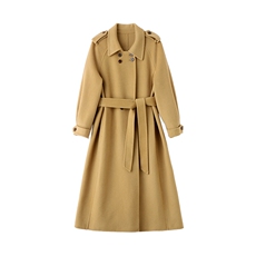 【现货闪电发】纯手工制作！~双面羊毛大衣【约会圣诞新年】，女装双面呢大衣，半夏