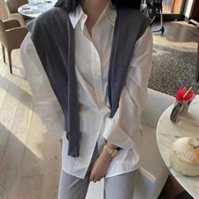 现货，欧版衬衫，女装衬衫，图澜朵