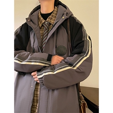 冬装新款港风羽绒冲锋衣轻薄型工装羽绒服男女8168-P195控价268，男装羽绒服，电商A441-1