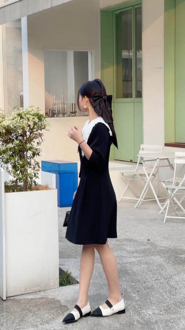 2023年春装连衣裙，女装连衣裙，贻思茗