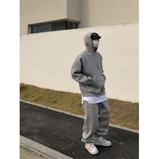 1005-1-FW08-P45控68秋季高街韩系连帽卫衣，男装卫衣，星座1005-1
