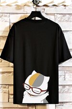 2021夏季新白砖墙日系大码男已注册卡通印花短袖T恤T1079-P25，男装T恤，电商A001